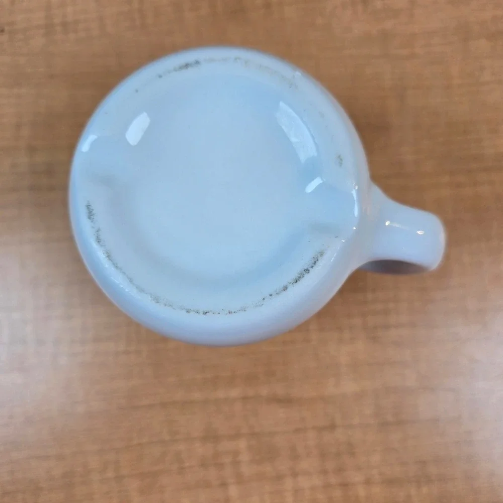1 White Castle Mugs Vintage 1 Large Coffee Ashtray Bottom ~ 6oz